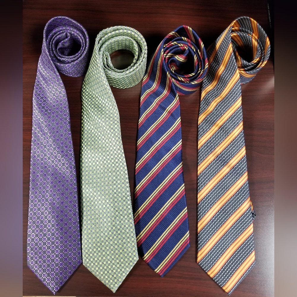 Lot Of 4 NWOT Men's Coogi Ties